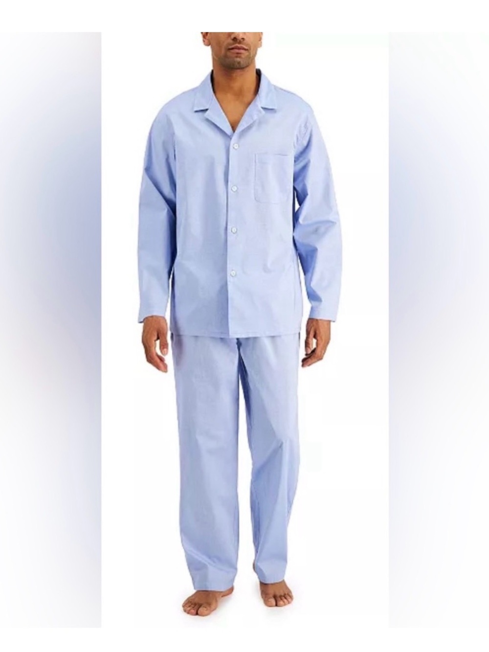 NWT CLUB ROOM
Men's 2-Pc. Solid Oxford Pajama Set
XXL